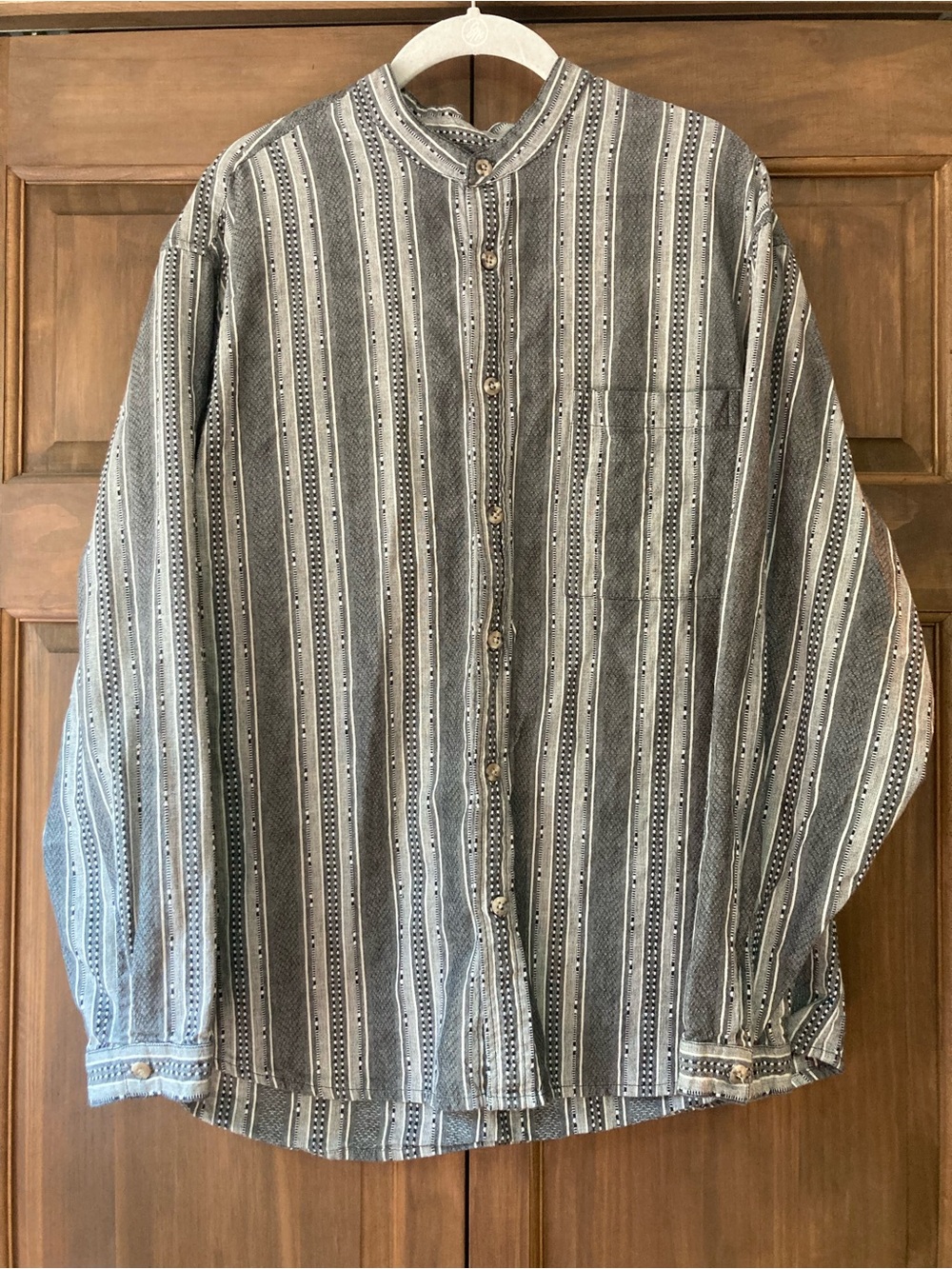 Wah Maker Frontier Clothing Shades of Gray LS BU Large